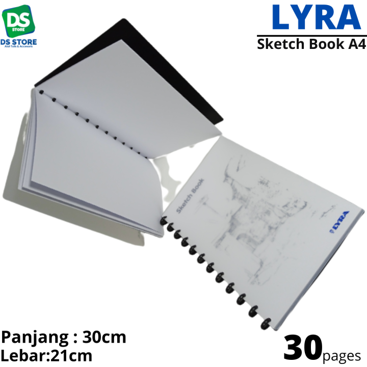 [PCS] SketchBook A4 [LYRA] Lazada Indonesia