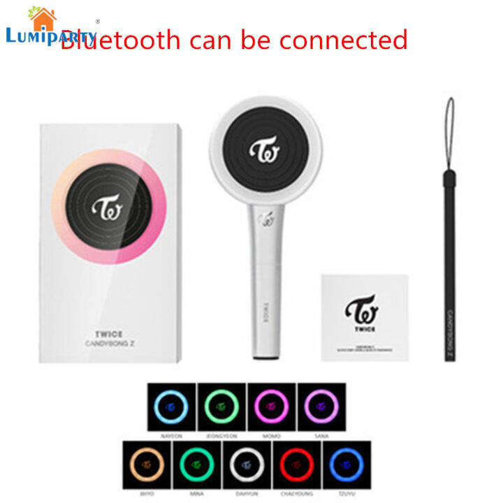 LumiParty App Bluetooth Connection Lollipop Shape Twice Light Stick