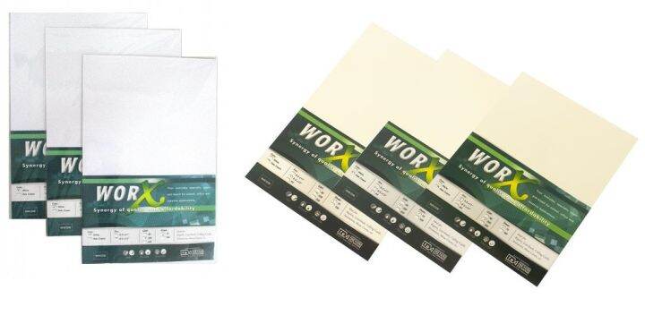 Specialty Paper Worx Certificate Paper 90gsm White, Pale cream Short ...