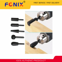 [พร้อมสต็อก] FONIX 5Pcs Hssโรตารี่Burrเจาะหมุนงานไม้เครื่องมือThornหัว5ชิ้น/เซ็ตอุปกรณ์เสริมสำหรับขัดแต่งDIYไฟฟ้า