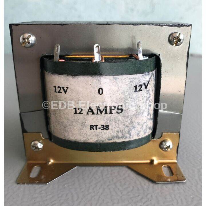 Transformer 12Amperes Primary 110V220VAC Secondary 12V X 2 / 12A 12v X