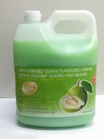 น้ำหวานเข้มข้น รสฝรั่ง(Guava)ตรา โกลเด้น แพน(Golden Pan) ขนาด 4,500ml.(แกลอน)