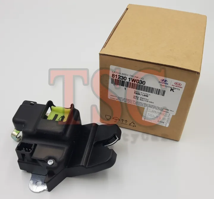 ORIGINAL Kia Rio 20122017 Trunk Latch Part No 812301W030 Lazada PH