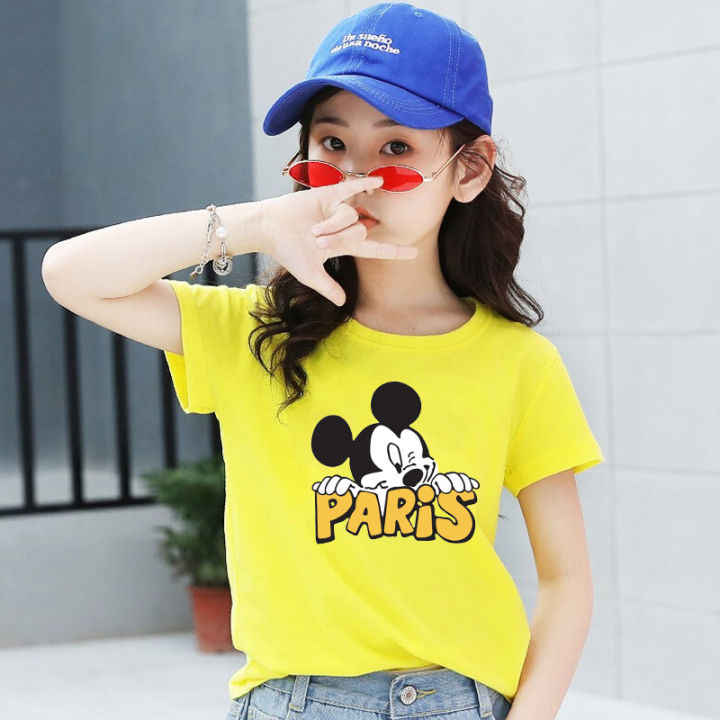 พร้อมส่ง-เสื้อเด็กแขนสั่ง-ผ้านุ่นใส้สบายฯใส่เทียกออกกำลังกายได้ทั้งเด็กชายและหญิง-h257