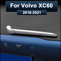 For Volvo XC60 2018 2019 2020  ABS Chrome Rear Window Wiper Arm Blade Cover Trim Overlay Nozzle Molding Garnish Accessories