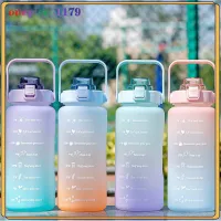 Cylinder super hit water bottle water htc2 L water bottle htc2 L cute model portable super large capacity sports Water bottles (BPA FREE) plastic PC protective to fall shatterproof material safe harmless