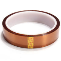 1PCS 20MM X33Meter Heat Resistant Polyimide Tape High Temperature Adhesive Insulation  Tape Adhesives Tape