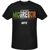 2023 NEW2021 Gildan - Cool UFC Conor Notorious McGregor แชมป์เงาเสื้อยืดผู้ชาย