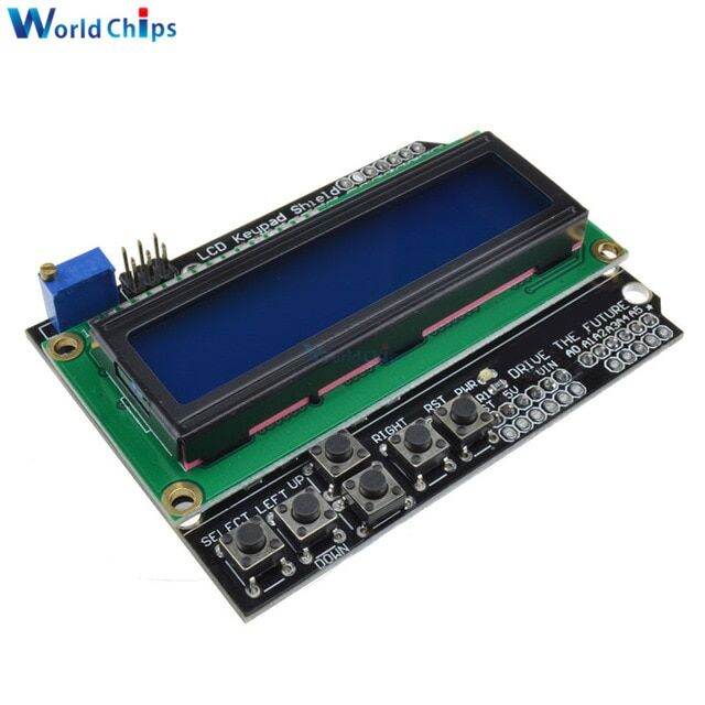 good-quality-baoqingli0370336-จอแสดงผล-lcd-1602-lcd1602-lcd-ที่คลุมแป้นปุ่มสำหรับ-atmega328-arduino-หน้าจอ-atmega2560ราสเบอร์รี่-pi-uno-สีน้ำเงิน-เหลือง-diymore