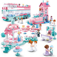 Princess Wedding Scene Friends Series Model Bricks Building Blocks Toys for Children Girls Kids Gifts