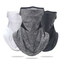 ❉○ Ice Silk Sunscreen Neck Tube Scarf Women Men Ourdoor Face Cover Scarf Neck Protection Cycling Camping Running Face Mask Scarf