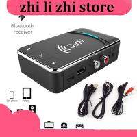 zhilizhi Store NFC Bluetooth-compatible 5.0 Transmitter Receiver RCA AUX 3.5mm Stereo Jack USB Wireless Audio Adapter Car Headphone