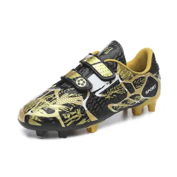 Boys gold sale football cleats