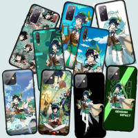 อ่อนนุ่ม Coque L180 MC131 Venti Genshin Impact เคสโทรศัพท์ ซิลิโคน หรับ OPPO A17 A15 A16 A3S A5 A9 A7 A5S A37 Neo 9 A83 A1 A92 A72 A52 F5 F7 F9 A7X A54 A12 A15S A56 A55 F11 Pro A16S A94 4G A95 A39 A57 A53S A17K ปก Phone Casing