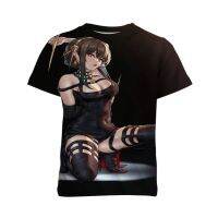 2023 NewHarajuku Chainsaw เสื้อยืดผู้ชาย Hip-Hop ขนาดใหญ่ Anime Women Street เสื้อผ้า3D T -