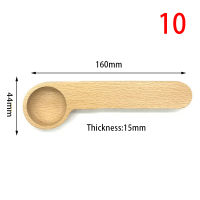 SHICHENG ช้อนไม้ตวงสำหรับครัวชาชุดช้อนตวงน้ำตาลเครื่องเทศที่ตักกาแฟช้อนตวงเครื่องมือวัดสำหรับทำอาหารที่บ้าน