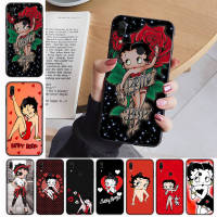 B-21 Betty Boop อ่อนนุ่ม ซิลิโคน เคสโทรศัพท์ หรับ Samsung A01 A50S A31 M31 M21 A51 A10S A30S A11 A20 A50 A21S A21 M30 A71 A20S A70 M30S A30 A10 M51