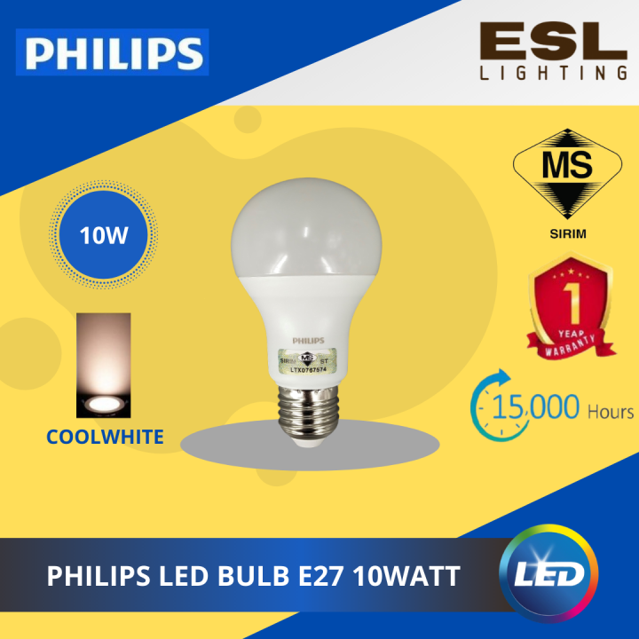 ESL LIGHTING PHILIPS Corepro OREPRO LED Bulb E27 10Watt Mentol Led Leb ...