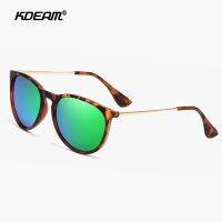 HOT★KDEAM แฟชั่น VINTAGE รอบแว่นตากันแดดผู้หญิงผู้ชาย Polarized UV Protection CLASSIC Retro PILOT Mirrored แว่นตา Sun