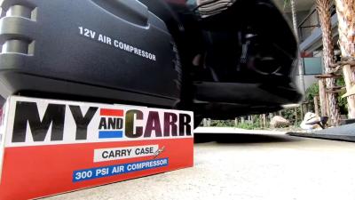 HOT** MY&amp;CARR ปั๊มลมไฟฟ้า เครื่องปั้มลมไฟฟ้า #Carry Case [EX] สำหรับรถยนต์ ลิขสิทธิ์แท้100% ส่งด่วน ปั้ ม ลม ถัง ลม ปั๊ม ลม ไฟฟ้า เครื่อง ปั๊ม ลม