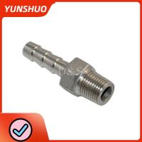 ▥▬₪ 1/43/81/2 NPT Male Thread Pipe Fitting x 8mm 10 mm OD Barb Hose Tail Reducer Connector Fitting Stainless Steel 304