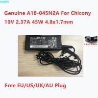 Chicony A045R077P A18-045N2A ของแท้19V 2.37A 45W 4.8X1.7Mm 4.8Mm อะแดปเตอร์ AC ปลั๊กสำหรับชาร์จแหล่งจ่ายไฟแล็ปท็อป