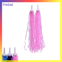 Hebai 2 pcs Handlebar Streamers Tassels สำหรับเด็กจักรยานจักรยานจักรยานจักรยานจักรยานสามล้อของขวัญ