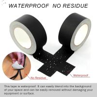 10meters/roll Gaffer Tape Heavy Duty Non-Reflective Matte Black Cloth Grip For Photography Book Repair Filming Backdrop Stage Cable