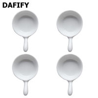 DAFIFY 1ชิ้นพอร์ซเลน Ramekins จานอบหรือจานซอส12*3เซนติเมตร