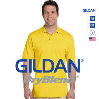 GILDAN® ดรายเบลนด์ เสื้อโปโล - เหลืองเดซี่ 98C