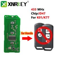 XNRKEY 3B ID47กุญแจรีโมทรถยนต์433Mhz สำหรับ Honda K35V3 ADV SH 150 Forza 300 125 PCX150รถจักรยานยนต์สกู๊ตเตอร์ K01 K77 K97 K96