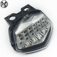 ไฟท้ายสำหรับคาวาซากินินจา250R 2009 2010 2011 NINJA250R 2008-2012 Moto แบบบูรณาการ LED เปิดสัญญาณเบรกหยุดแสง