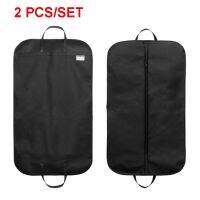 【CC】 2PCS/SET Hanging Garment Carrier Cover with Handles Breathable Dust Covers Coats Jackets Dresses