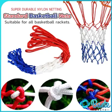 Baete 4mm/5mm Standard Basketball Nets All-Weather Heavy Duty Outdoor Net  Competitions Replacement Net