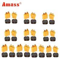 20 X Amass ปลั๊ก XT60H ขั้วต่อปลั๊กไฟพร้อมปลอกที่อยู่อาศัย10ชาย10หญิง (10คู่)