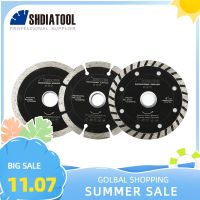 [HOT CHLXIWSHG 552] SHDIATOOL 3ชิ้น/เซ็ต Dia105mm/4นิ้วเผาเพชรใบเลื่อยอย่างต่อเนื่องซี่โครงแบ่งเทอร์โบริมแผ่นตัดกระเบื้องหินแกรนิตหินอ่อน