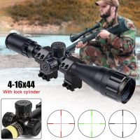 【เรือจากประเทศไทย】Original BSA 4-16X44กล้องสโคป /สโคปกล้อง ฟรีขายึด Optic ขอบเขต 11/20 มม.with CR2032 3V Battery แถมขายึด