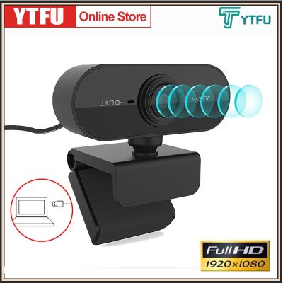 ZZOOI YTFU 1080P Webcam Full HD USB Mini Camera With Microphone USB Plug Web Cam For Laptop Desktop YouTube Skype Live Video Calling