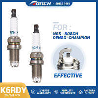 2-8ชิ้นเทียนแทนที่สำหรับ BKR6EK F04DAR FR6LDC บริษัทเด็นโซ่ K20PR-SU9 K20TNR-S K20TXR สำหรับแชมป์ OE026 RC8DMC หัวเทียนไฟฉาย K6RDY