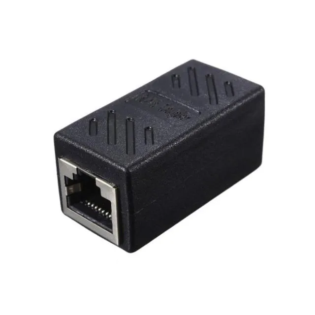 1pcs Rj45 Modulaire Rj 45 Cat8 8p8c Female To Female Netwerk Connector ...