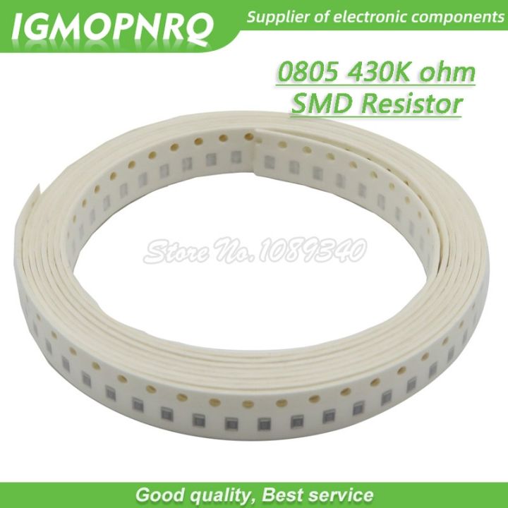 300pcs 0805 SMD Resistor 430K ohm Chip Resistor 1/8W 430K ohms 0805 430K