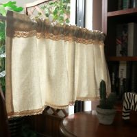 【CW】 Finished Curtain for Window Cotton Short