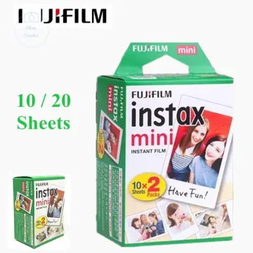 Fujifilm Instax Square White Edge Black Films Photo Paper (10-100