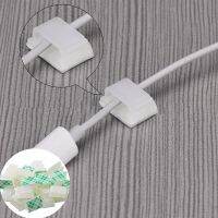 50pcs/100Pcs Self-adhesive Wire Bundle Holder Tie Mount Clip for10mm wide Fix LED Strip lights Connector Tie Mount Suitable Cable Management