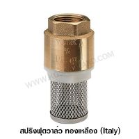 Hot Sale York สปริงฟุตวาล์ว ทองเหลือง 1/2 - 2 นิ้ว ( Spring Foot Valve ) - ฟุตวาล์ว / หัวกะโหลก ราคาถูก วาล์ว วาล์ว กัน กลับ ฟุต วาล์ว วาล์ว น้ํา ประปา