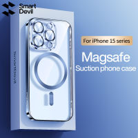 เคสเคสโทรศัพท์ SmartDevil Magsafe สำหรับ iPhone 15 Pro Max เคส iPhone 15 Pro iPhone 15 Plus เคส15Promax ปลอกป้องกันการตกแบบรวมทุกอย่าง