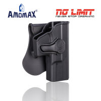 ซองปืน ปลดไว Amomax รุ่น (AM-G19G2) สำหรับโมเดล UMAREX G19 / G19X / G22 / G45 หรือของจริงที่จนาด 1:1 ซองแข็ง กันน้ำ ทำจาก Polymer ซองปรับได้ 360 องศา