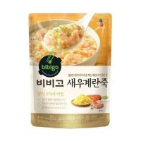 ?Import Item?​ 비비고 죽 โจ๊กสำเร็จรูป​ CJ​ Bibigo Korean traditional porridge​ 420gโจ๊กกุ้ง และไข่