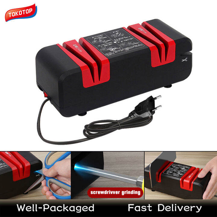 Electric Knife Sharpener Multi functional Automatic Cut Sharpeners With