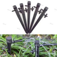 10pcs Garden Irrigation 360 Degree Scattering Sprinkler Splice 4/7mm Watering Hose Home Gardening Agriculture Sprayer YB1TH